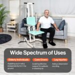 SuperHandy GoRise TX Patient Transfer Lift 500 lb Capacity, Portable Floor-to-Stand with Ergonomic Support view 8
