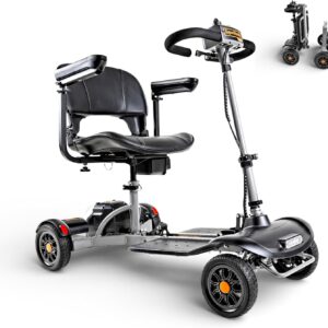 SuperHandy Passport Flex 4 Wheel Power Mobility Scooter