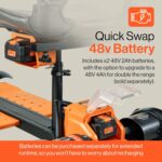 SuperHandy Passport Prime Mobility Scooter - Foldable, 48V Li-Ion Battery, Supports up to 330 lb view 5
