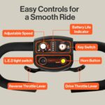 SuperHandy Passport Prime Mobility Scooter - Foldable, 48V Li-Ion Battery, Supports up to 330 lb view 7