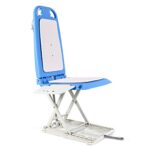 SuperHandy Portable Floor and Bath Liftwith Removable Panels (Spa Blue) – 330 lb Capacity