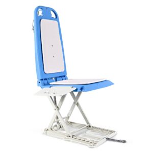 SuperHandy Portable Floor & Bath Liftwith Removable Panels (Spa Blue)
