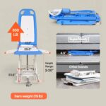 SuperHandy Portable Floor and Bath Liftwith Removable Panels (Spa Blue) – 330 lb Capacity view 2