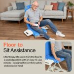 SuperHandy Portable Floor and Bath Liftwith Removable Panels (Spa Blue) – 330 lb Capacity view 3