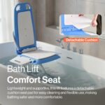 SuperHandy Portable Floor and Bath Liftwith Removable Panels (Spa Blue) – 330 lb Capacity view 4