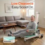 SuperHandy Transfer Floor Lift for Elderly, 500 lb Capacity Sit-to-Stand and Floor-to-Chair Lift view 4